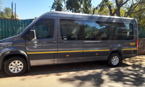 Maharaja Seat Tempo Traveller at Jaingiri Travels