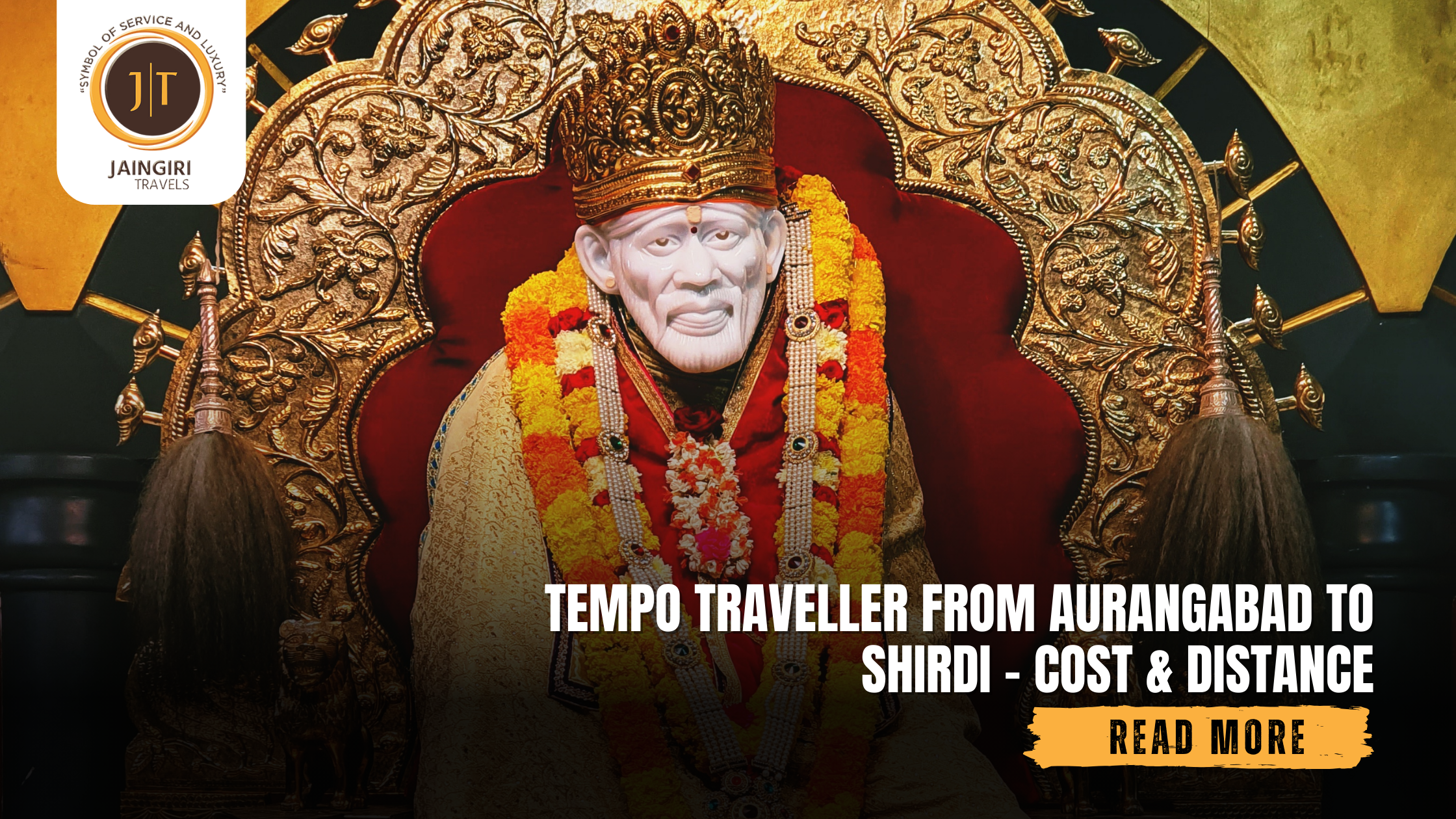 Tempo Traveller from Aurangabad to Shirdi – Cost, Distance, Travel Time & Booking Guide