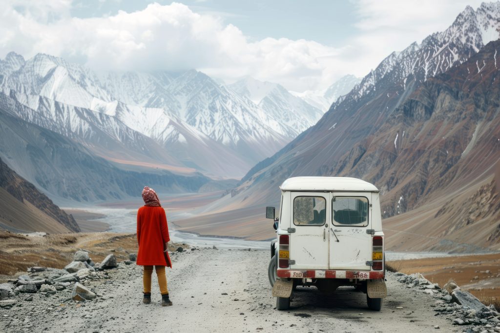Friends group travelling to Igatpuri in Tempo Traveller
